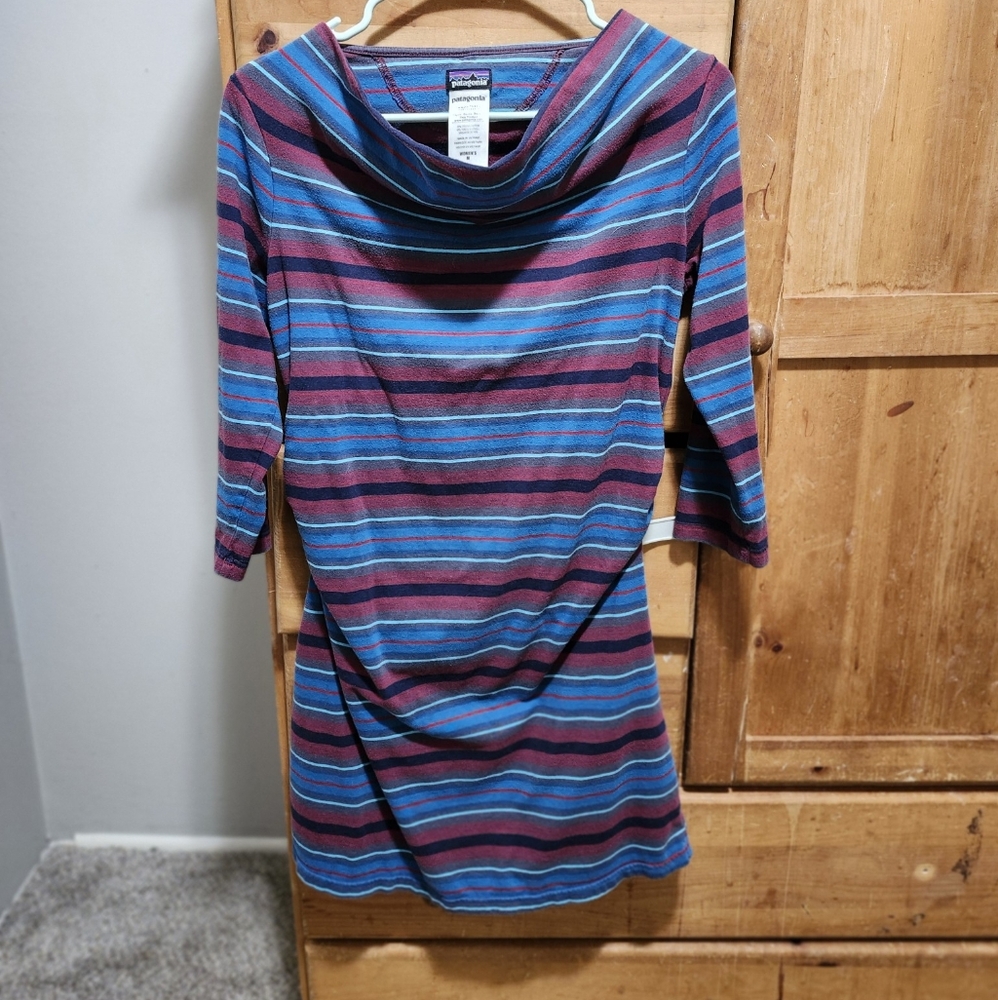 Patagonia Striped Maternity Dress size M
